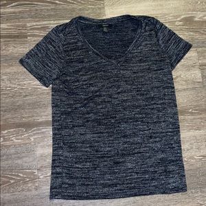Grey/black forever 21 Tee